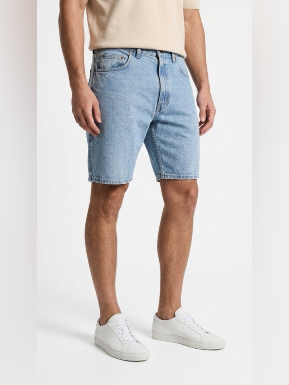 WRANGLER LIGHT WASH DENIM SHORTS MEN'S SIZE 36